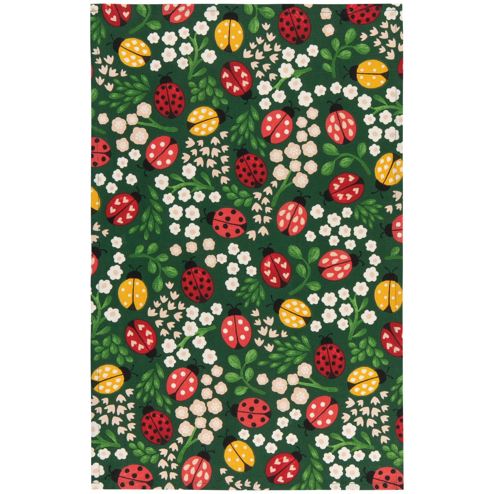 Danica Jubilee | Ladybugs Dish Towel