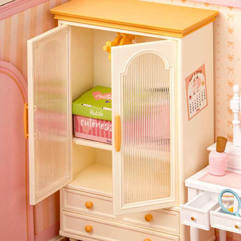 Rolife Super Creator | Lovely Pink Bedroom
