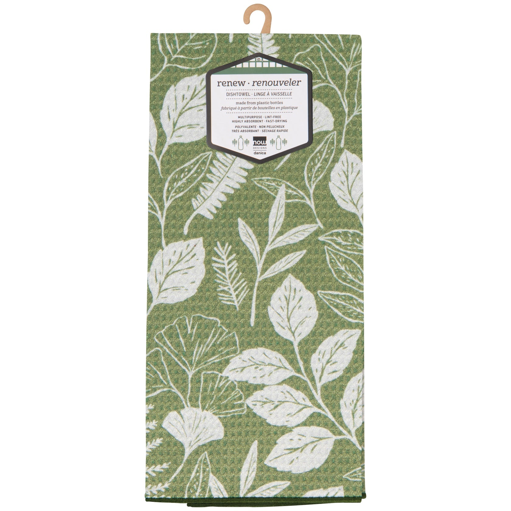 Now Designs | Fern & Frond Recycled Microfibre Dish Towel
