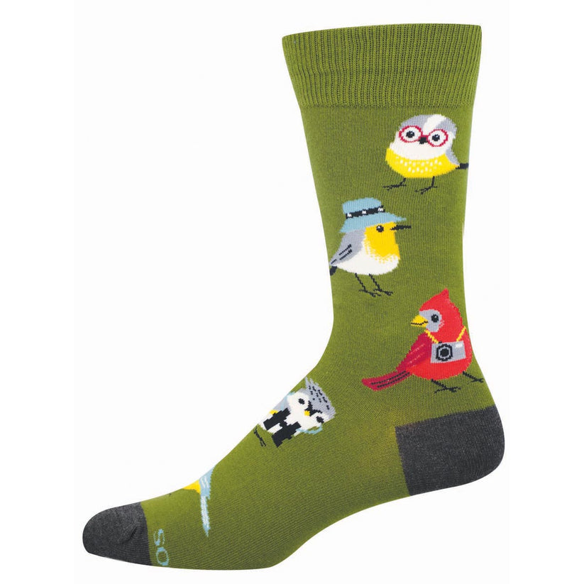 Socksmith | Men's Socks | Bird is the Nerd