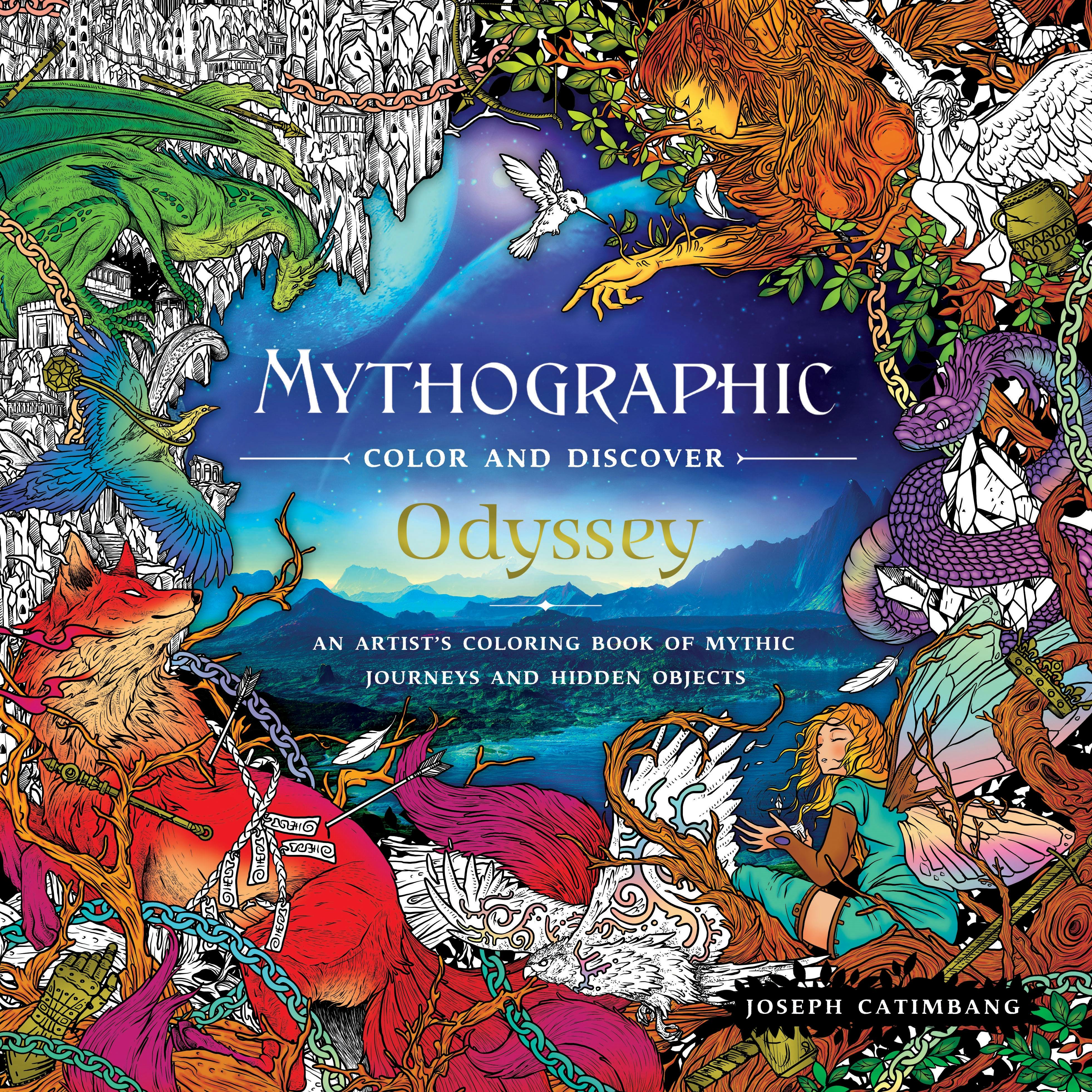 Mythographic Colouring Book | Odyssey
