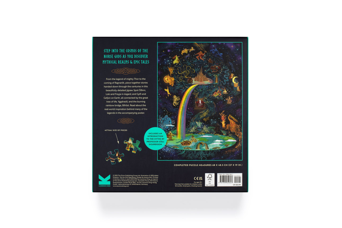 Laurence King | The World of Norse Mythology 1000 piece Puzzle
