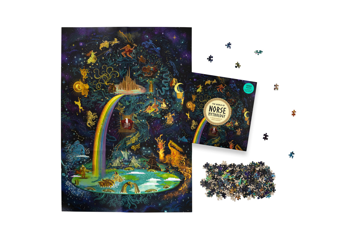 Laurence King | The World of Norse Mythology 1000 piece Puzzle