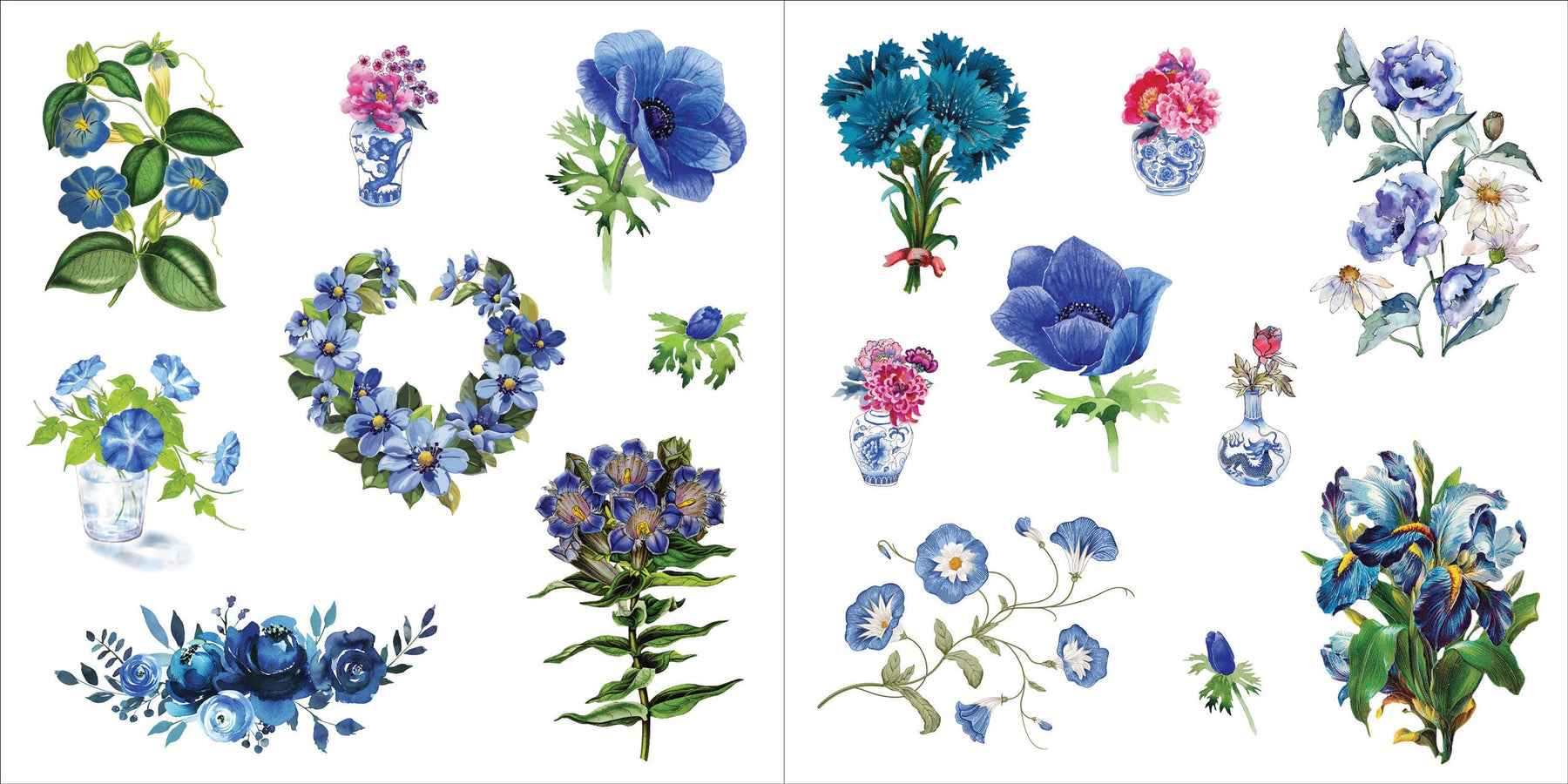 Peter Pauper Press | Bunches of Botanicals Sticker Book
