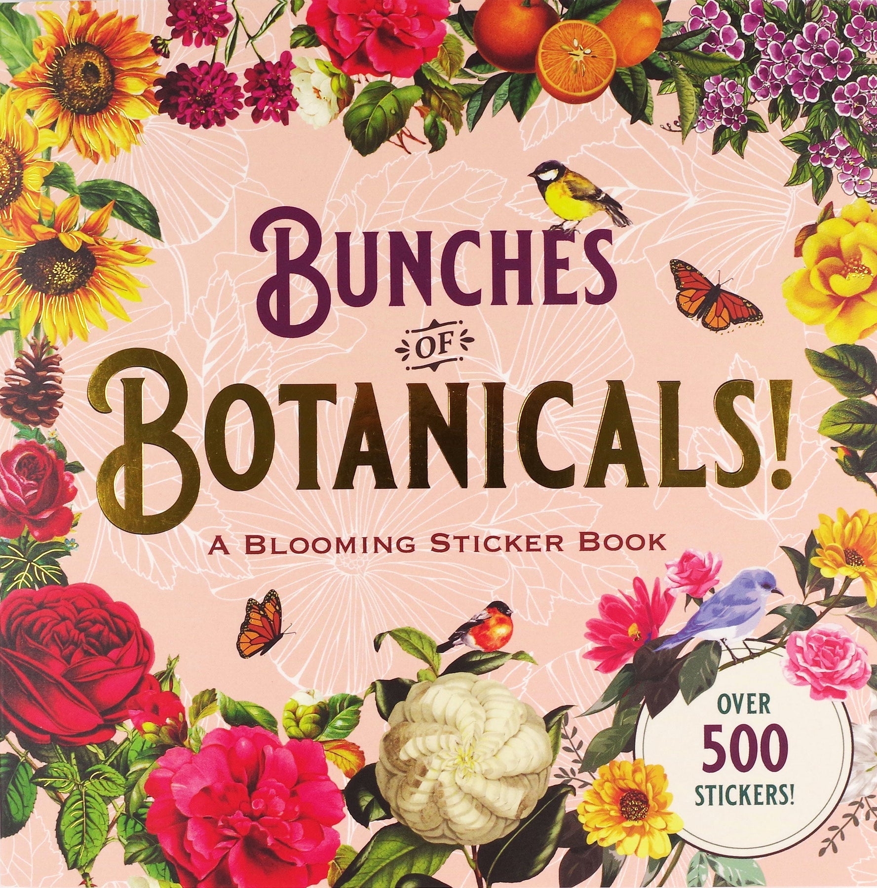 Peter Pauper Press | Bunches of Botanicals Sticker Book