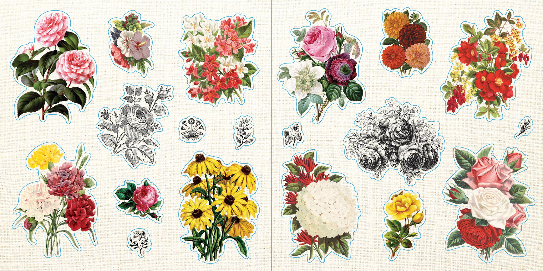 Peter Pauper Press | Loads of Ephemera Sticker Book