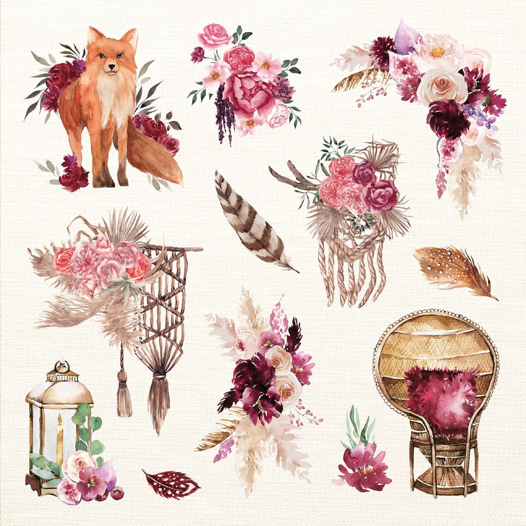 Boho Dreams | A Free Spirited Sticker Book