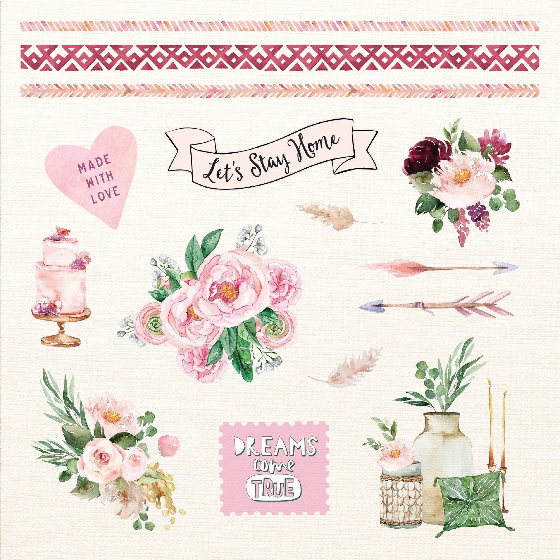 Boho Dreams | A Free Spirited Sticker Book