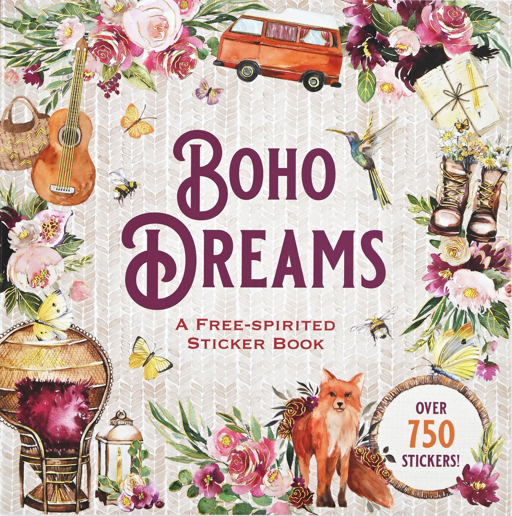 Boho Dreams | A Free Spirited Sticker Book