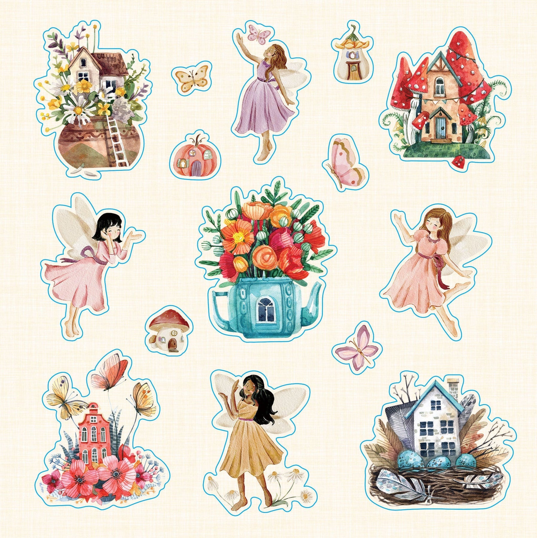 Faerie Kingdom | An Enchanting Ephemeral Sticker Book