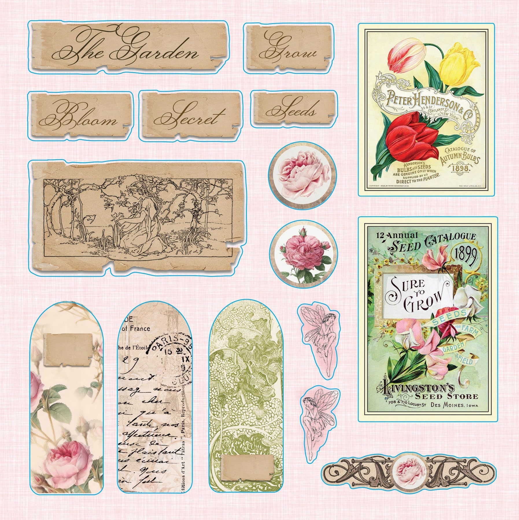 Peter Pauper Press | Faerie Kingdom Sticker Book