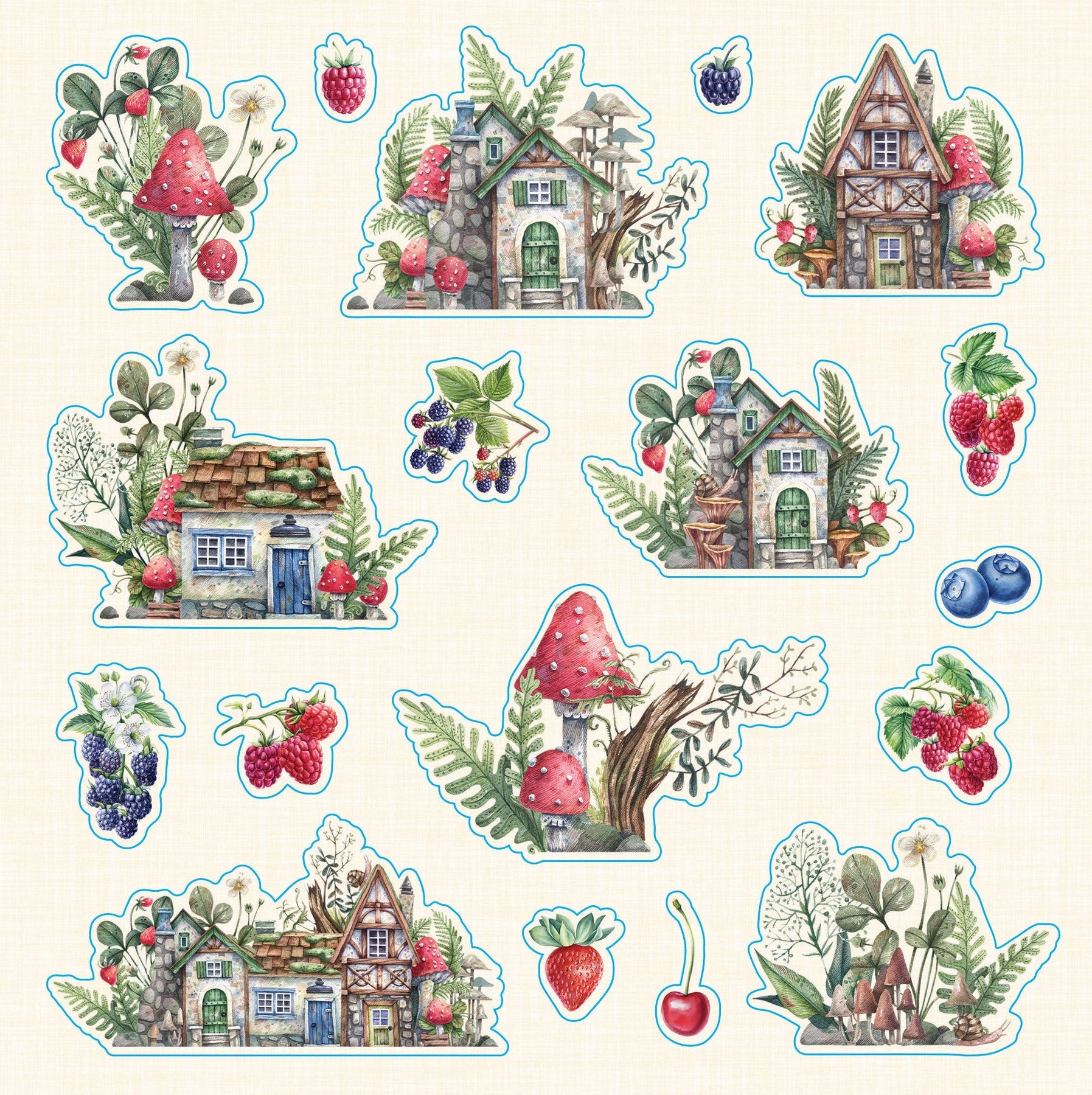 Faerie Kingdom | An Enchanting Ephemeral Sticker Book