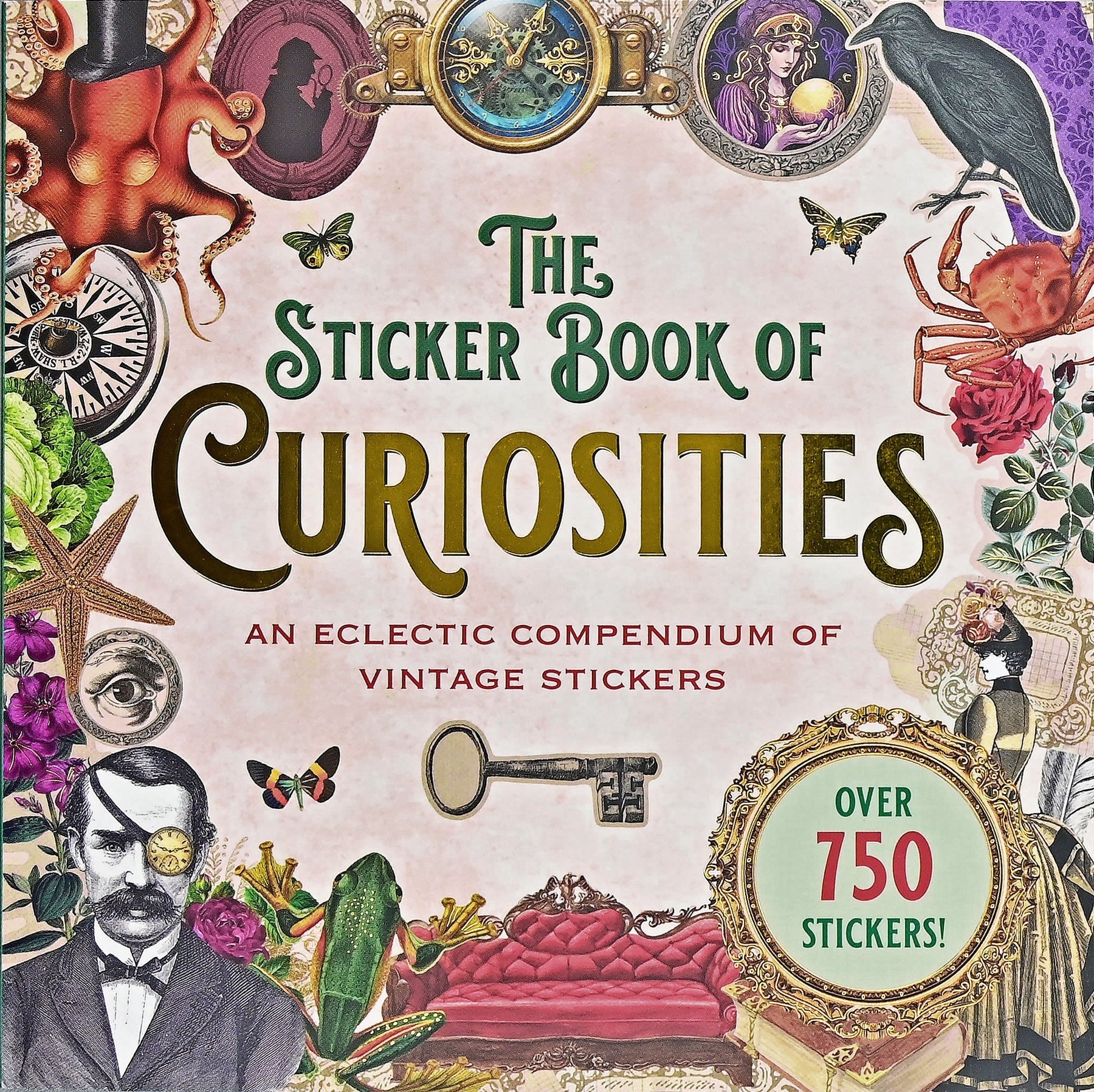 Peter Pauper Press | The Sticker Book of Curiosities