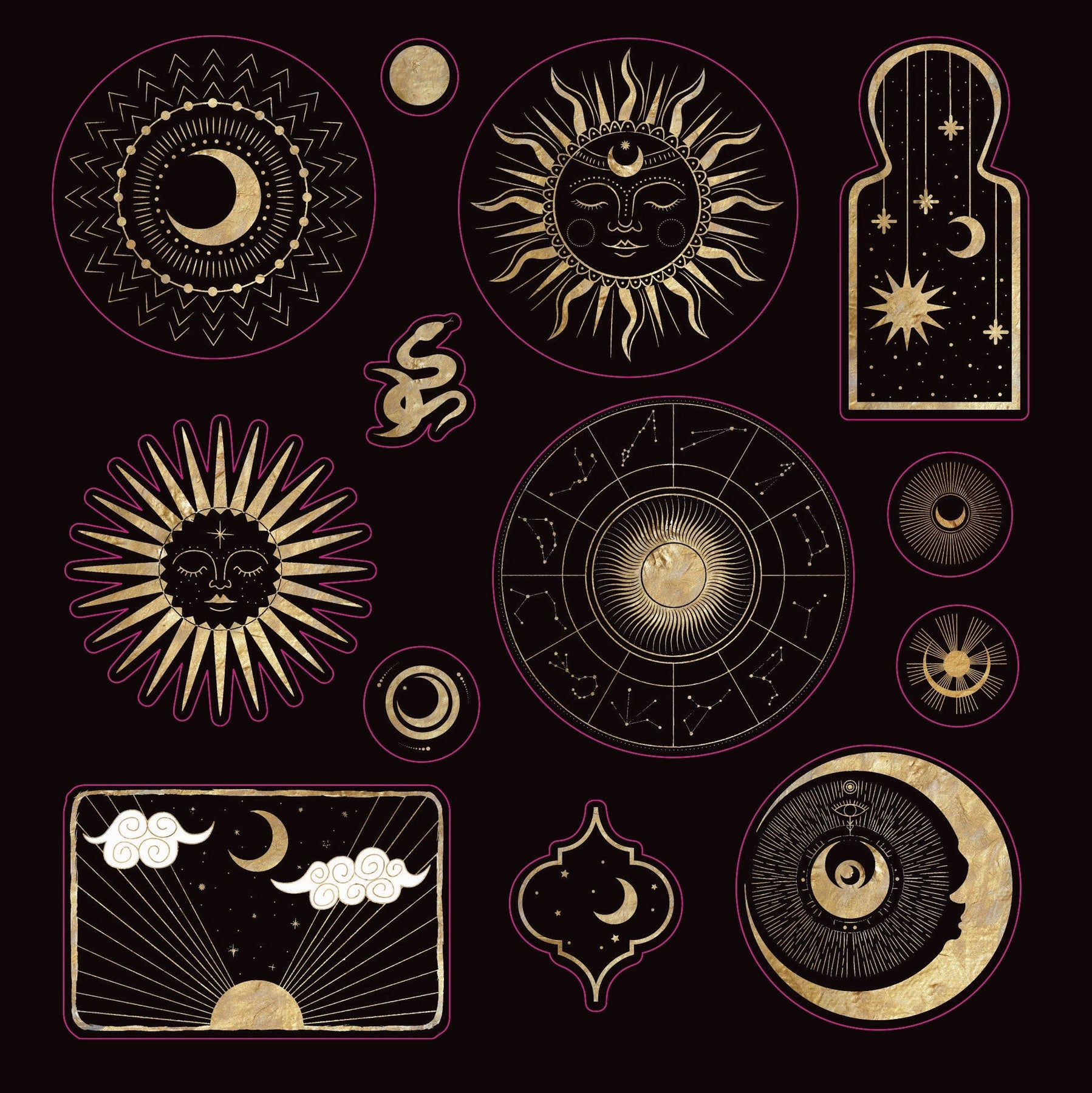 Peter Pauper Press | Celestial Wonders Sticker Book