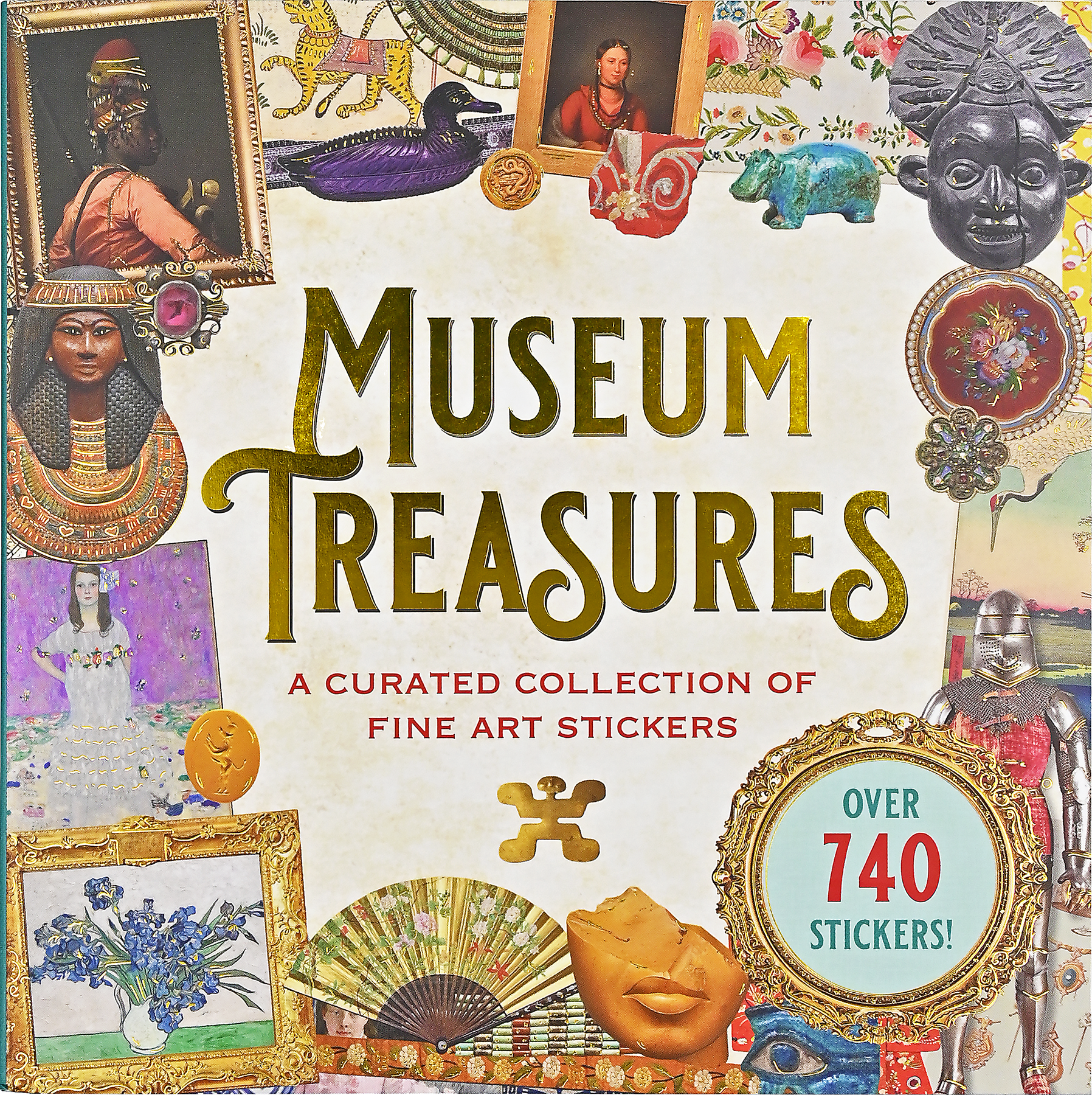 Peter Pauper Press | Museum Treasures Sticker Book