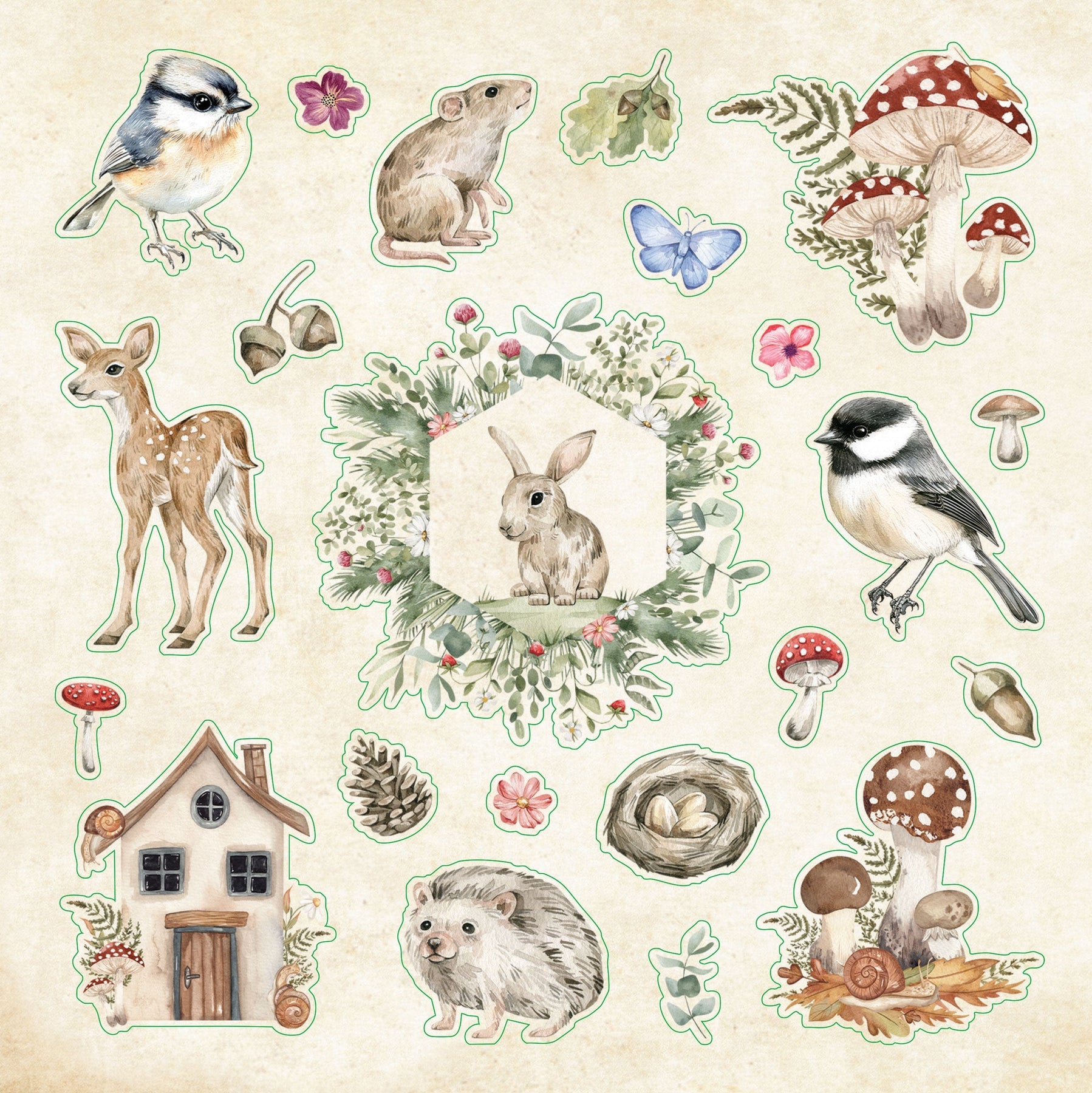 Peter Pauper Press | Enchanted Forest Sticker Book