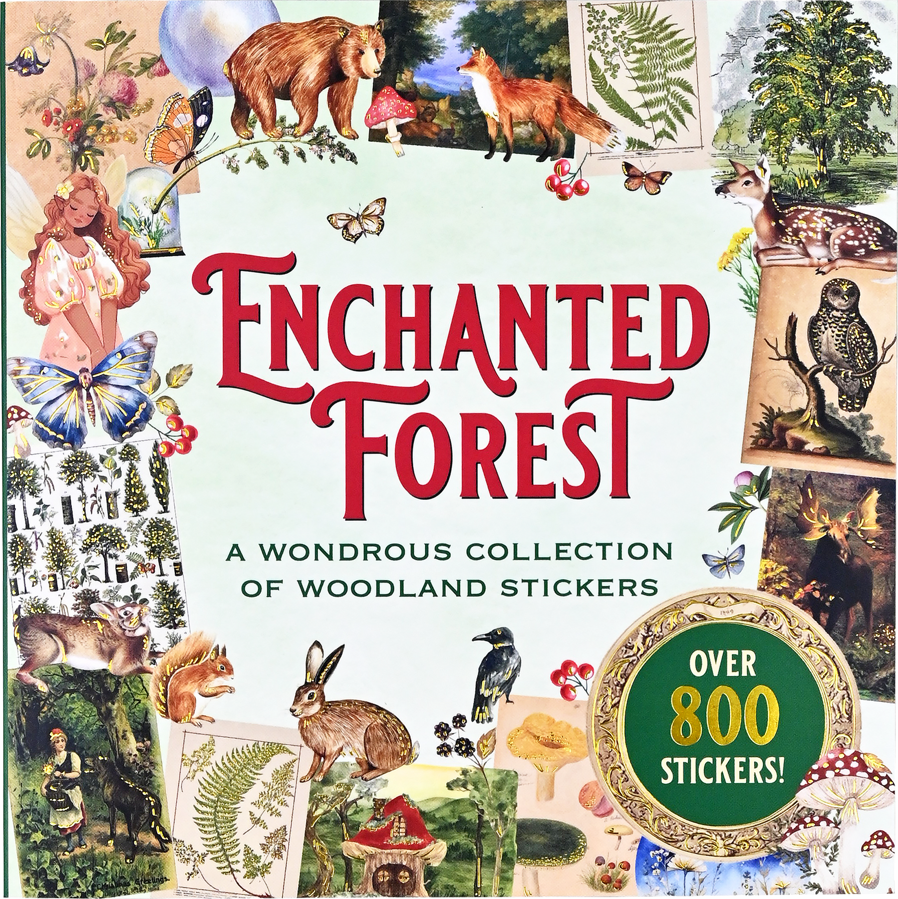 Peter Pauper Press | Enchanted Forest Sticker Book