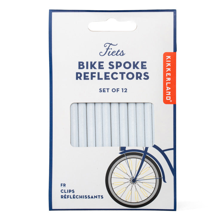 Kikkerland | Fiets Bike Spoke Reflectors - Set of 12