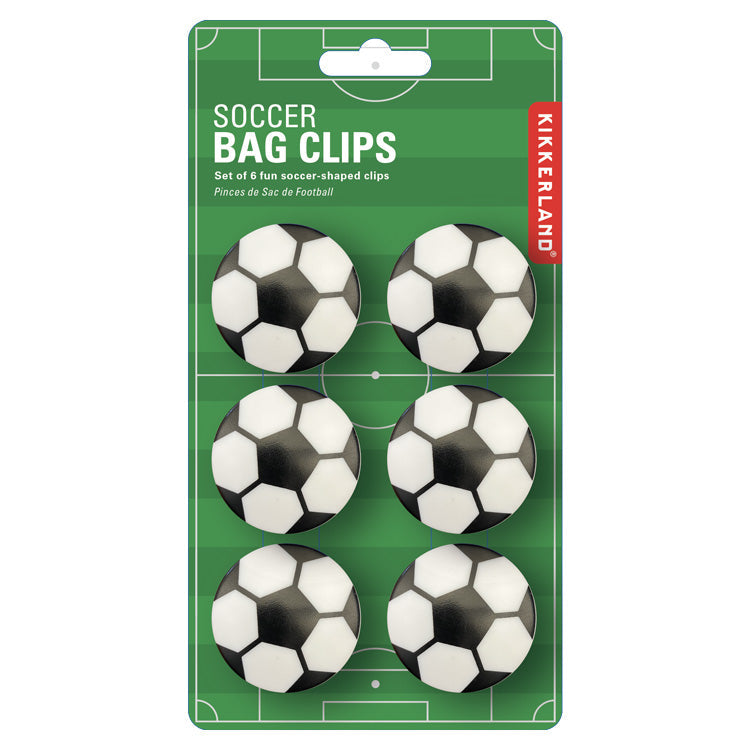 Kikkerland | Soccer Bag Clips
