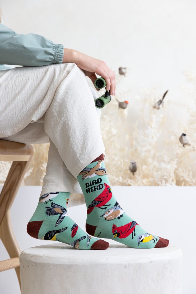 Uptown Sox | Women's Crew Socks | Bird Nerd