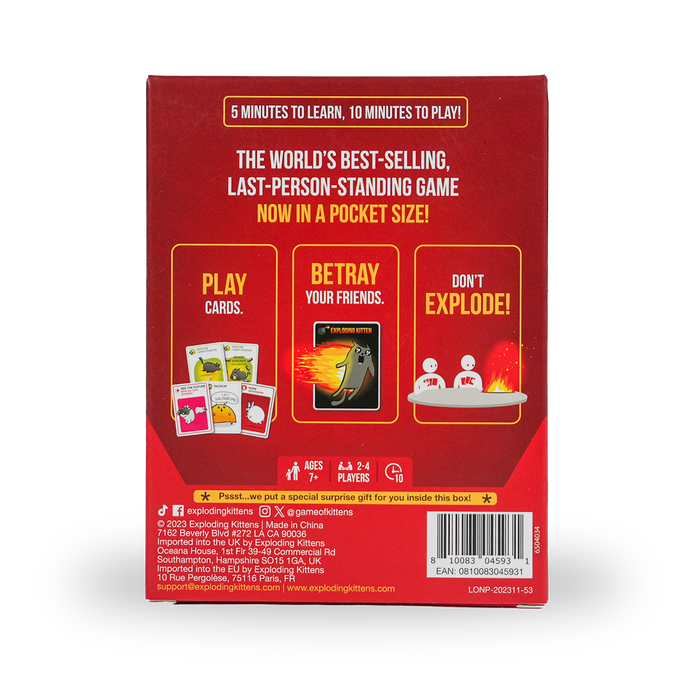 Exploding Kittens: Grab & Game Edition
