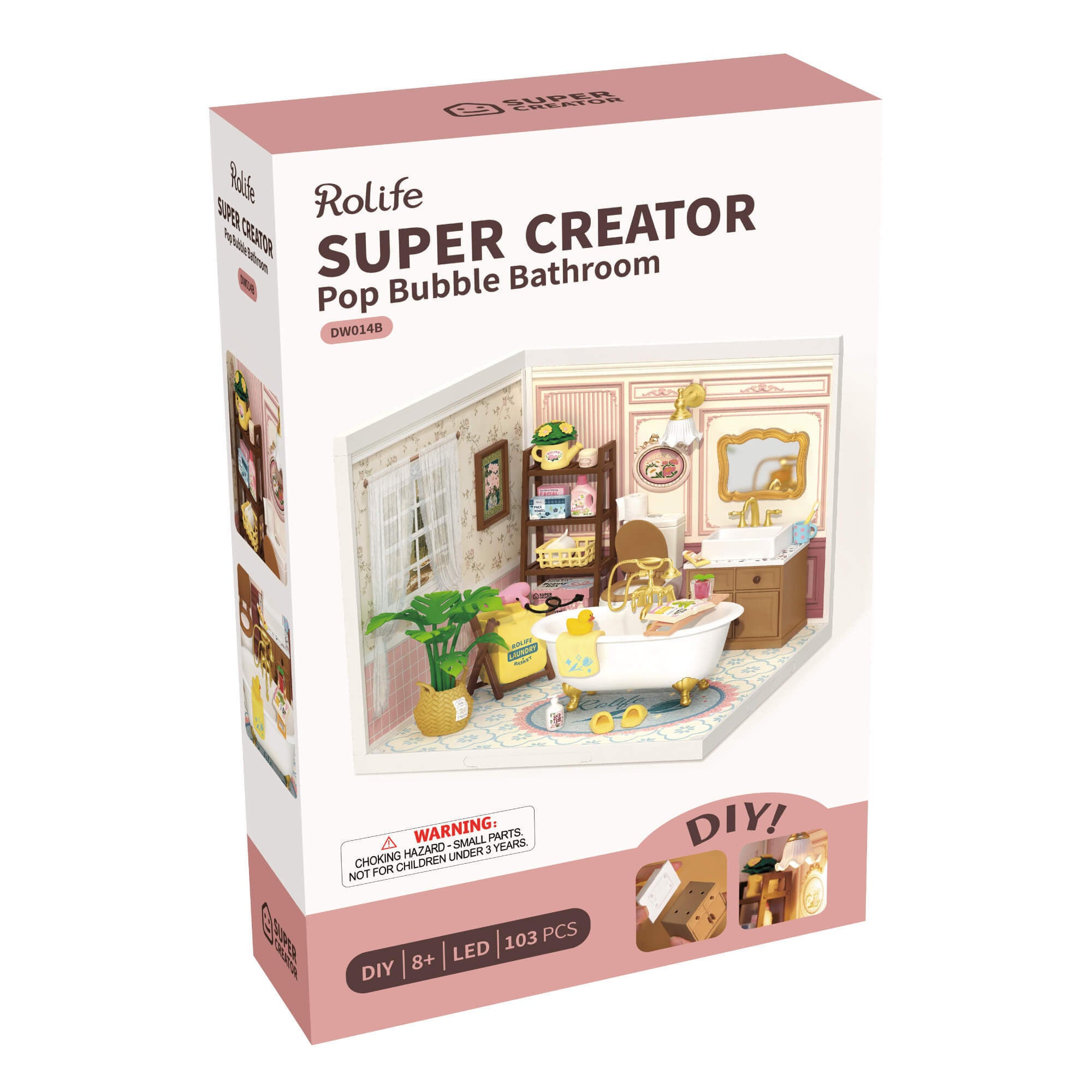 Rolife Super Creator | Pop Bubble Bathroom