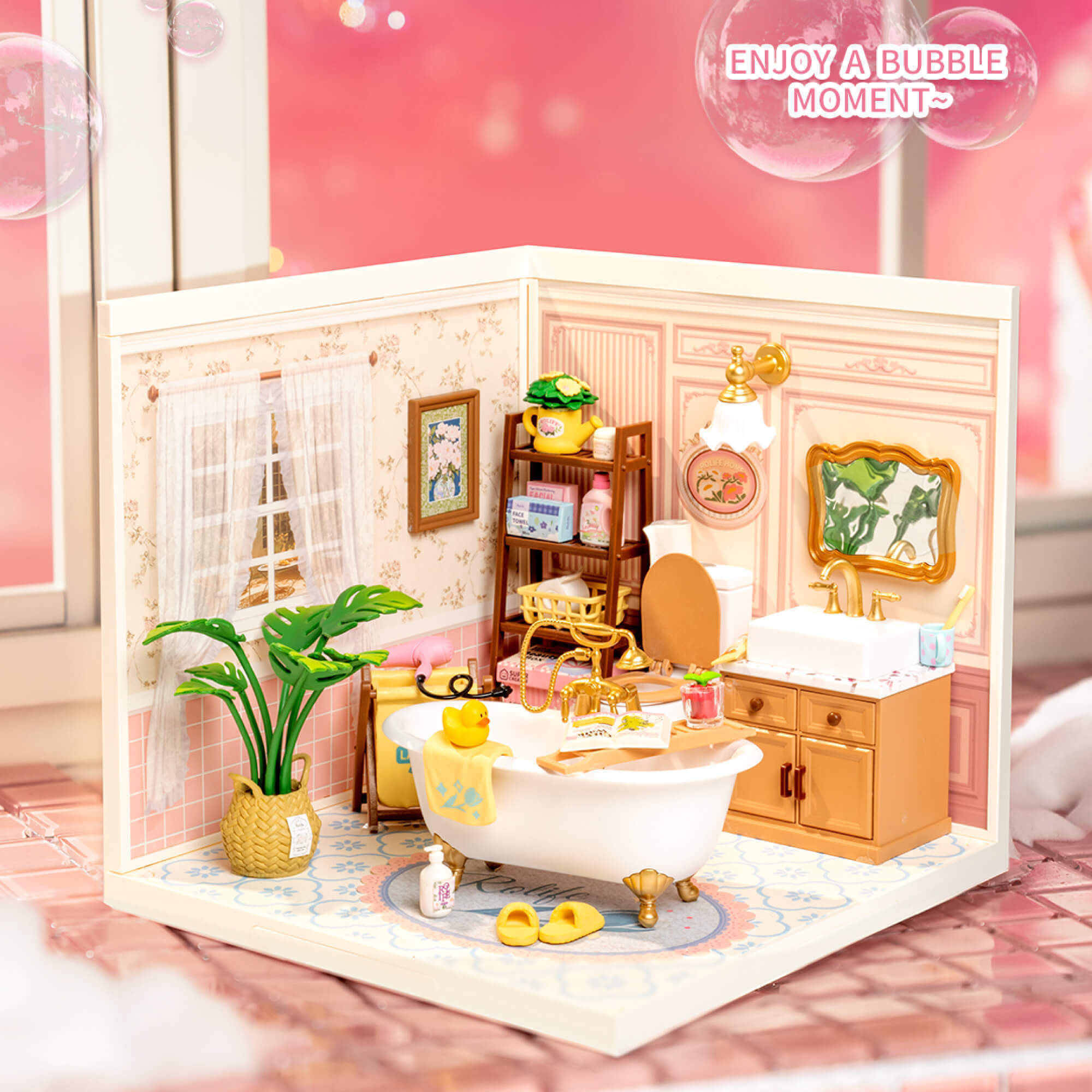 Rolife Super Creator | Pop Bubble Bathroom