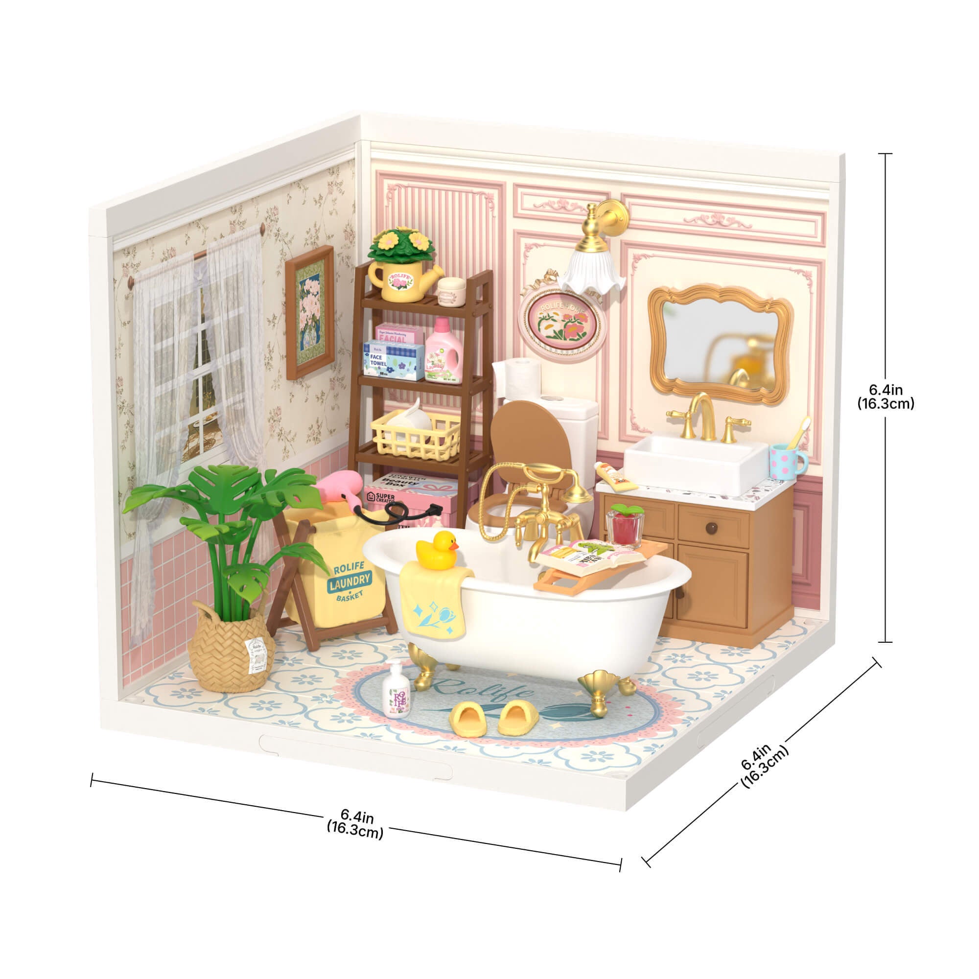 Rolife Super Creator | Pop Bubble Bathroom