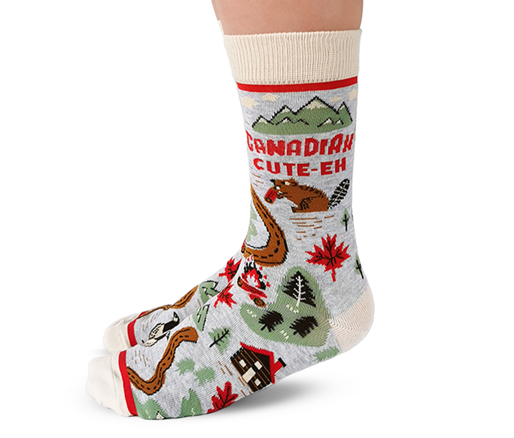 Uptown Sox | Women's Crew Socks | Canadian Cute-Eh