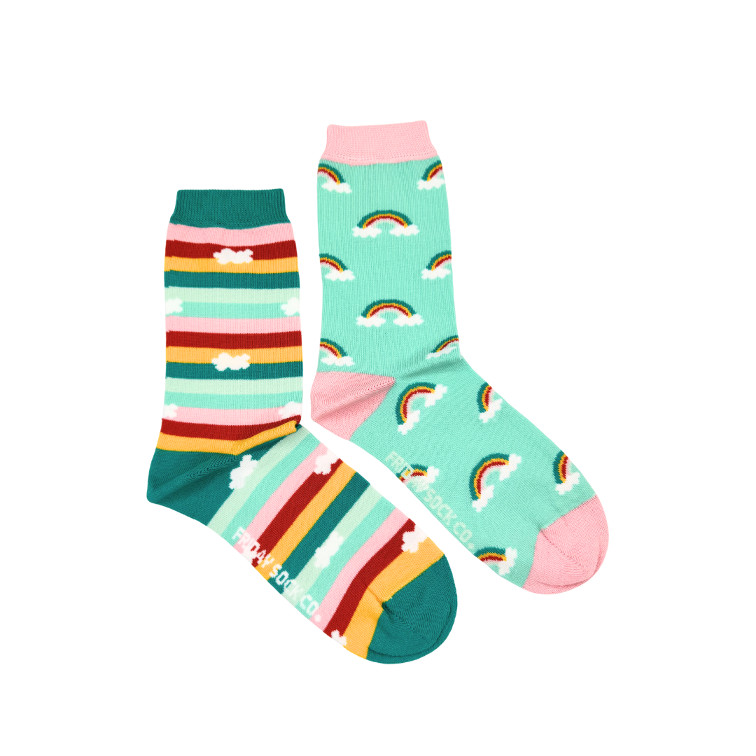 Friday Sock Co. |  Women's Socks | Rainbow & Stripes