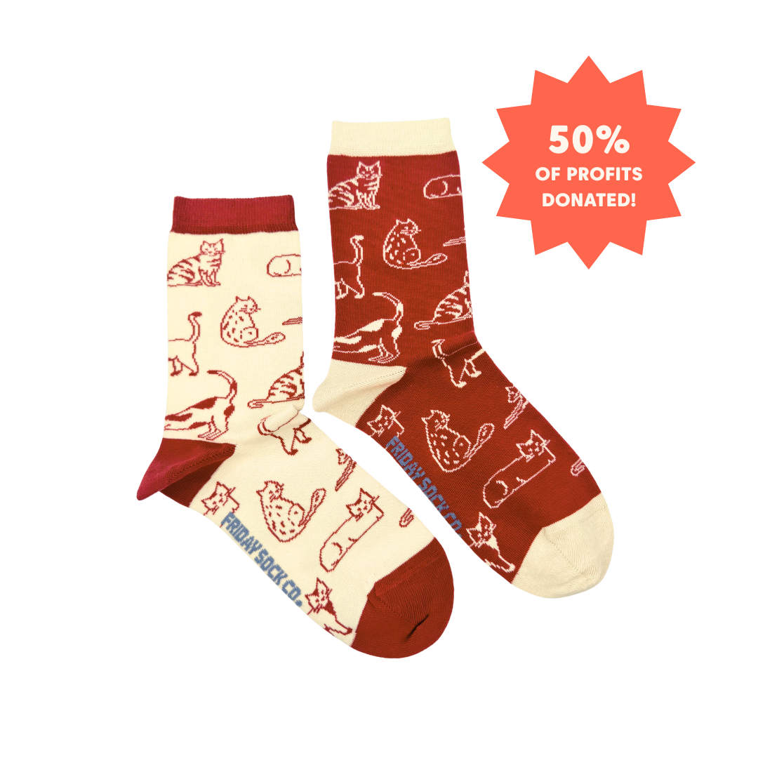 Friday Sock Co. |  Women's Socks | Cats TDG