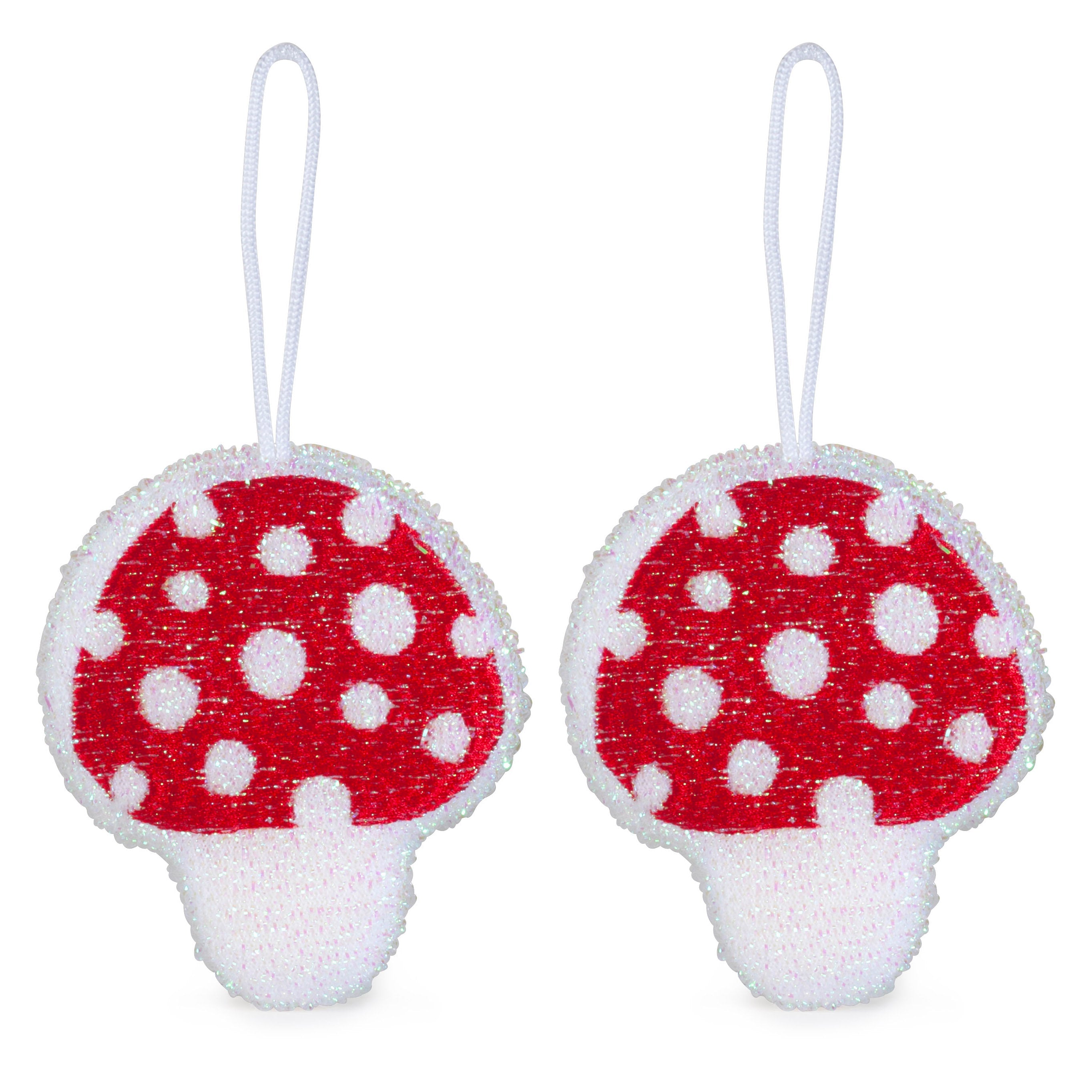Scrub Sponge : Mushroom set of 2