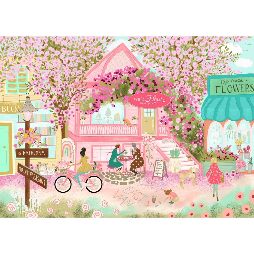 Villager | City in Bloom 1000-Piece Puzzle