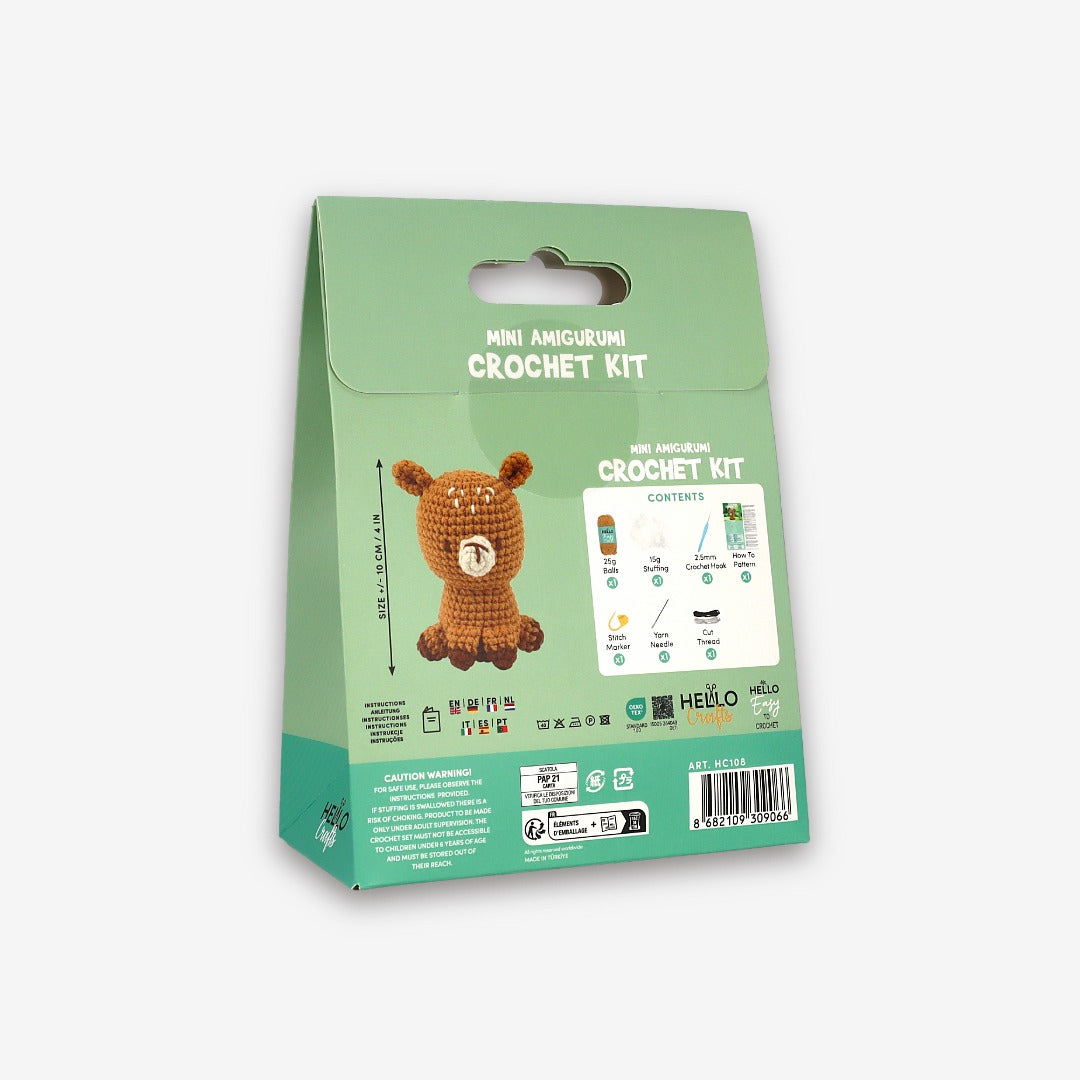 Hello Crafts | Dazzle Mini Amigurumi Crochet Kit