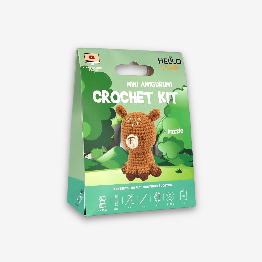 Hello Crafts | Dazzle Mini Amigurumi Crochet Kit