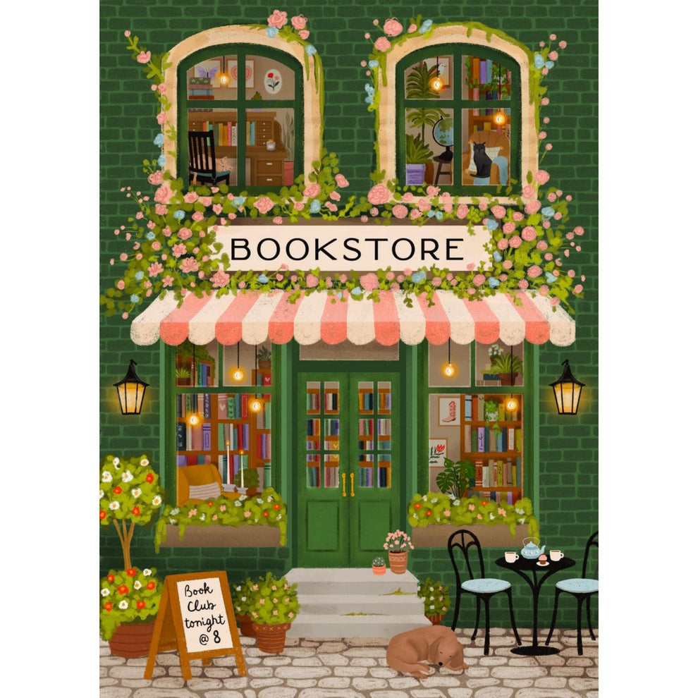 Villager | Emerald Bookstore 1000-Piece Puzzle