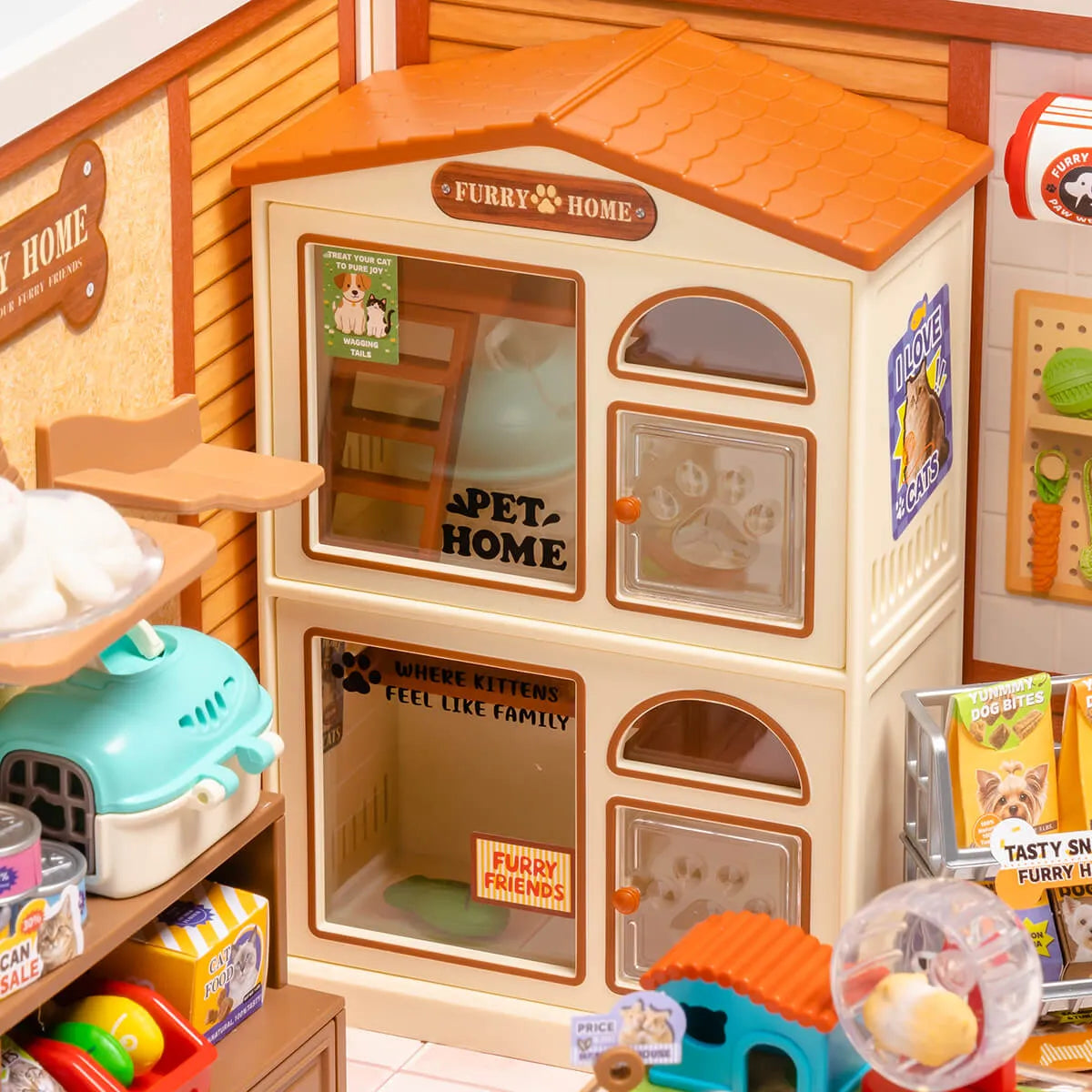 Rolife Super Creator | Furry Friends' Home