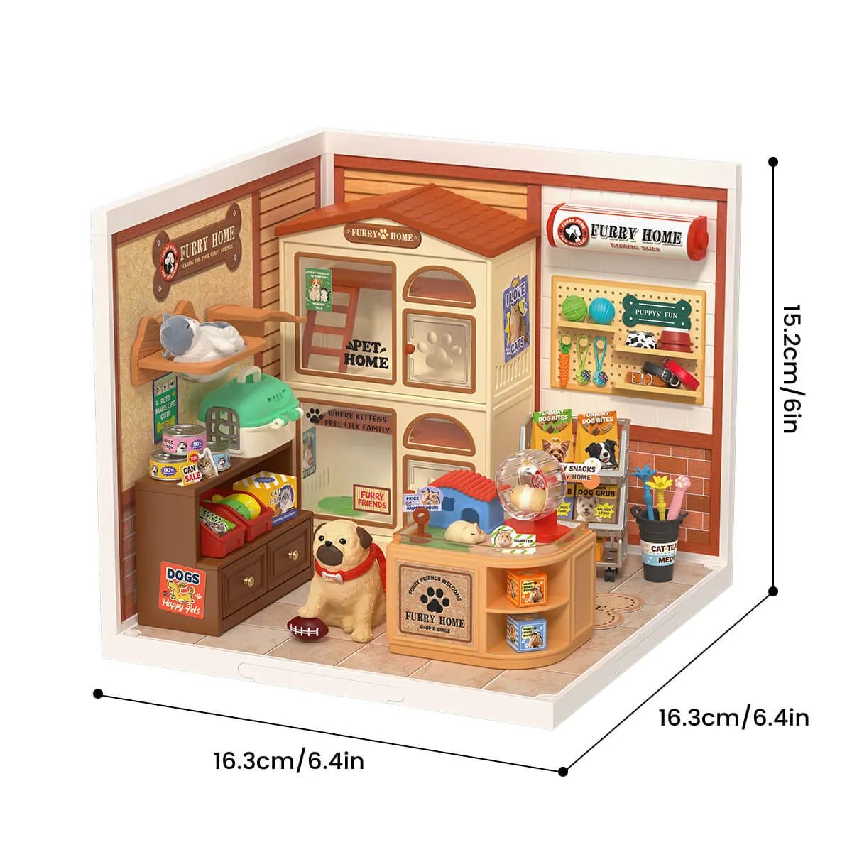 Rolife Super Creator | Furry Friends' Home