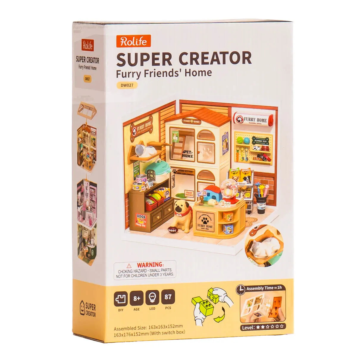 Rolife Super Creator | Furry Friends' Home