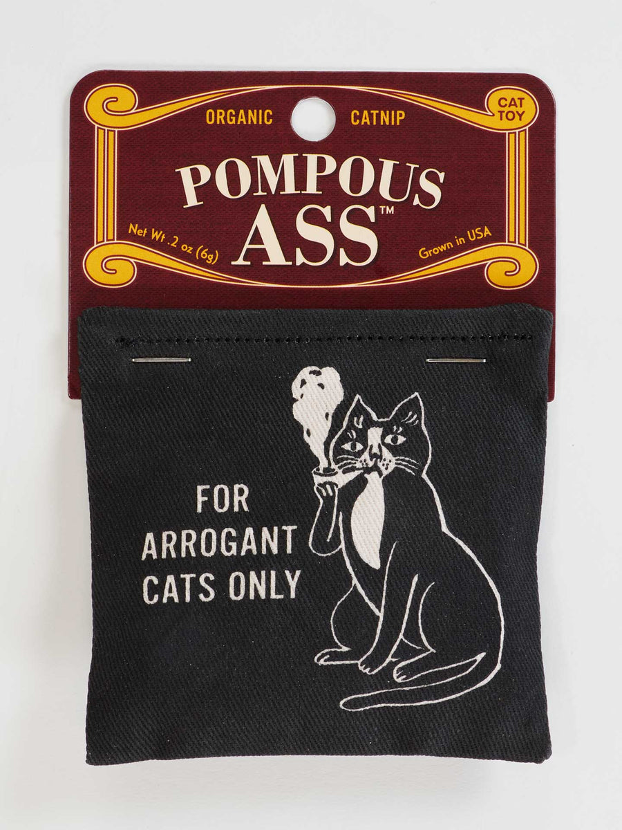 Blue Q | Catnip Toy | Pompous Ass