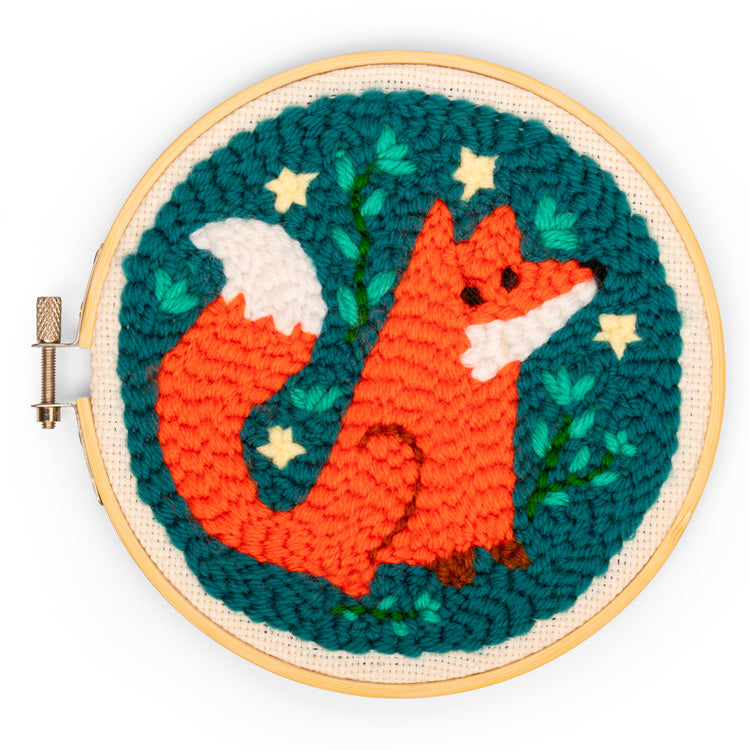 Kikkerland | Fox Punch Needle Kit