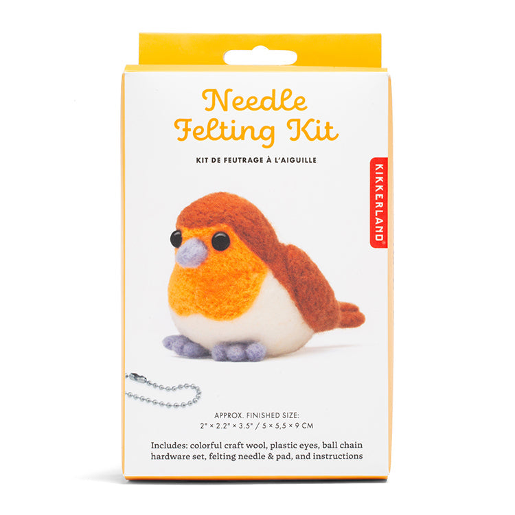 Kikkerland | Bird Needle Felting Kit