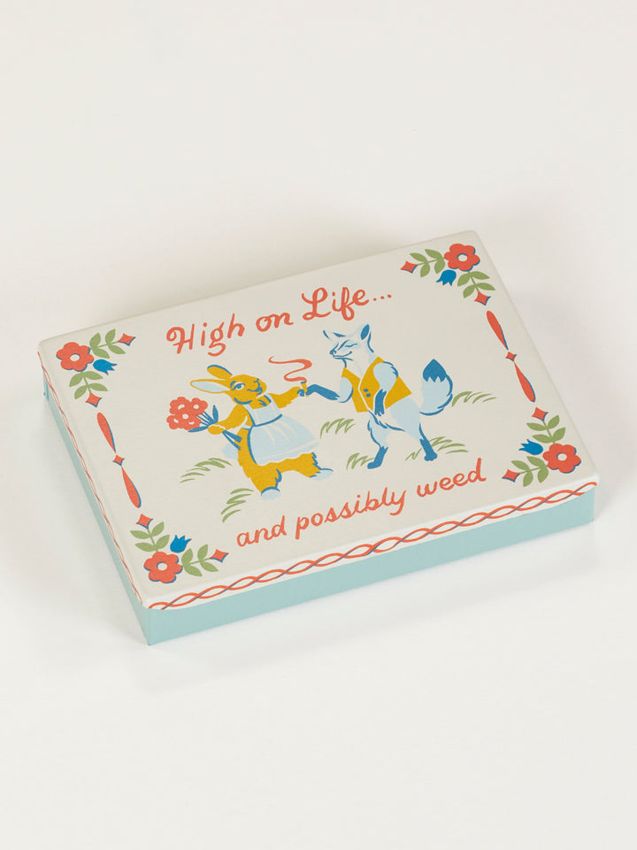 High on Life... and Possibly Weed | Blue Q Pocket Box