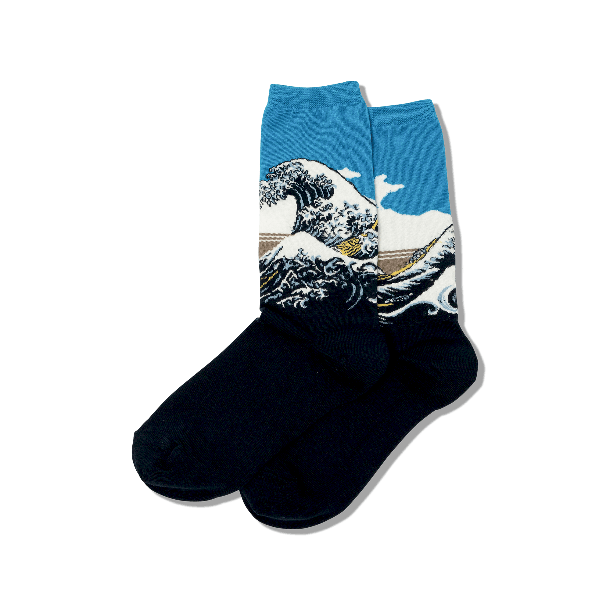 HotSox Women's | Great Wave Crew Socks