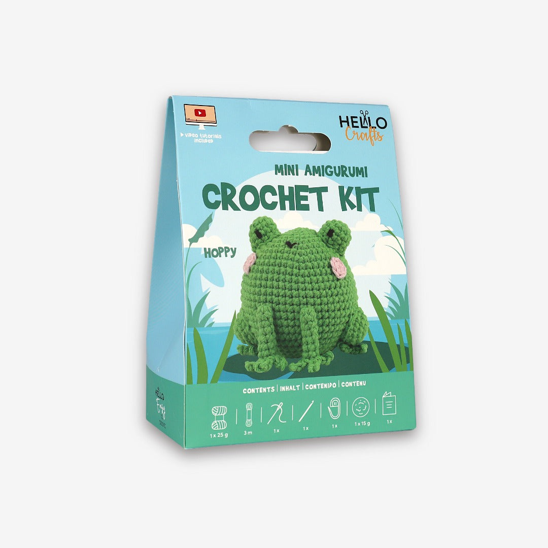 Hello Crafts | Hoppy Mini Amigurumi Crochet Kit