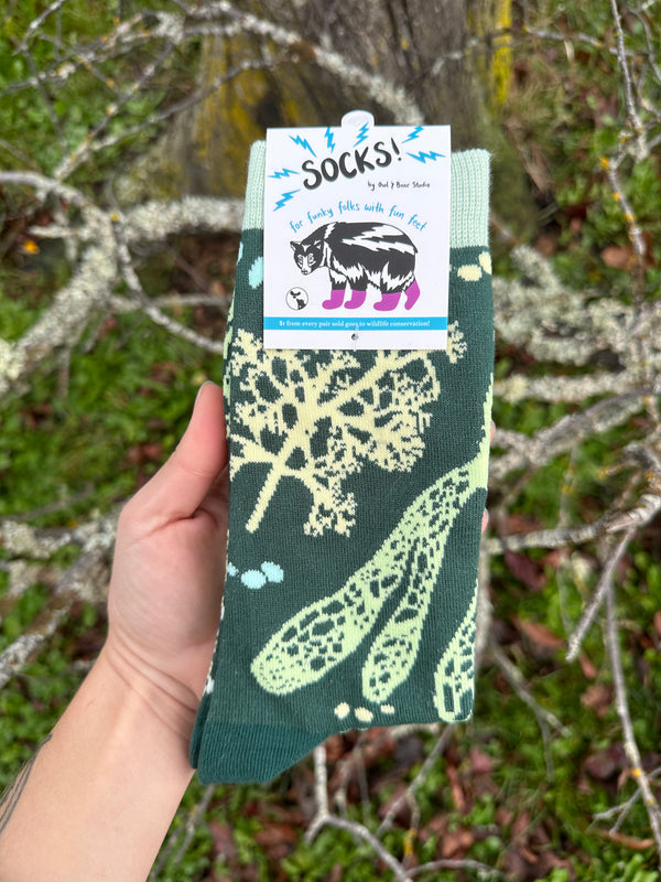 Owl & Bear Studio | Lichen Socks