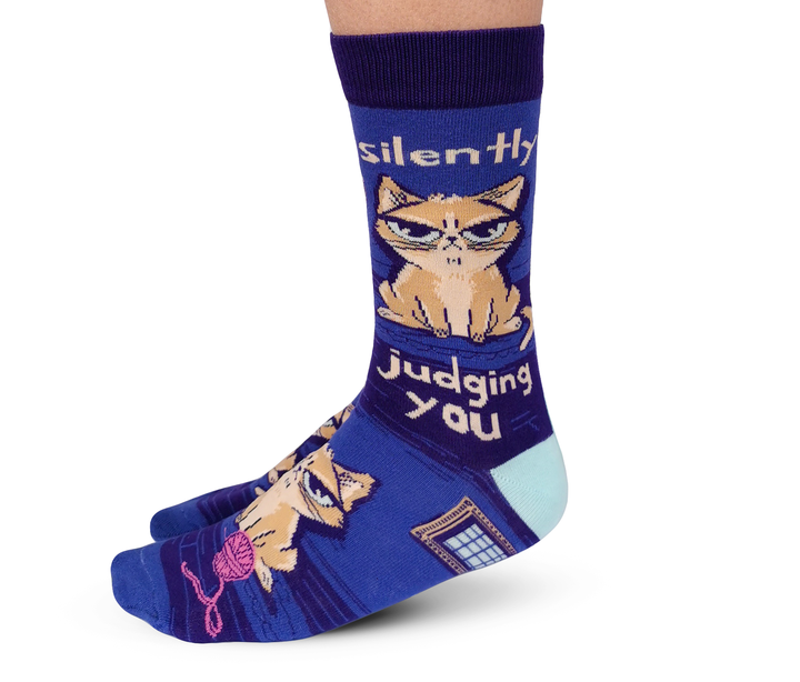 Uptown Sox | Women's Crew Socks | Judging You