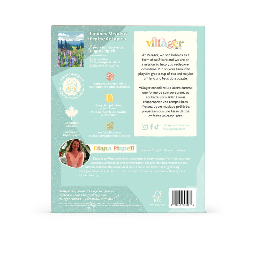 Villager | Lupines Meadow 1000-Piece Puzzle