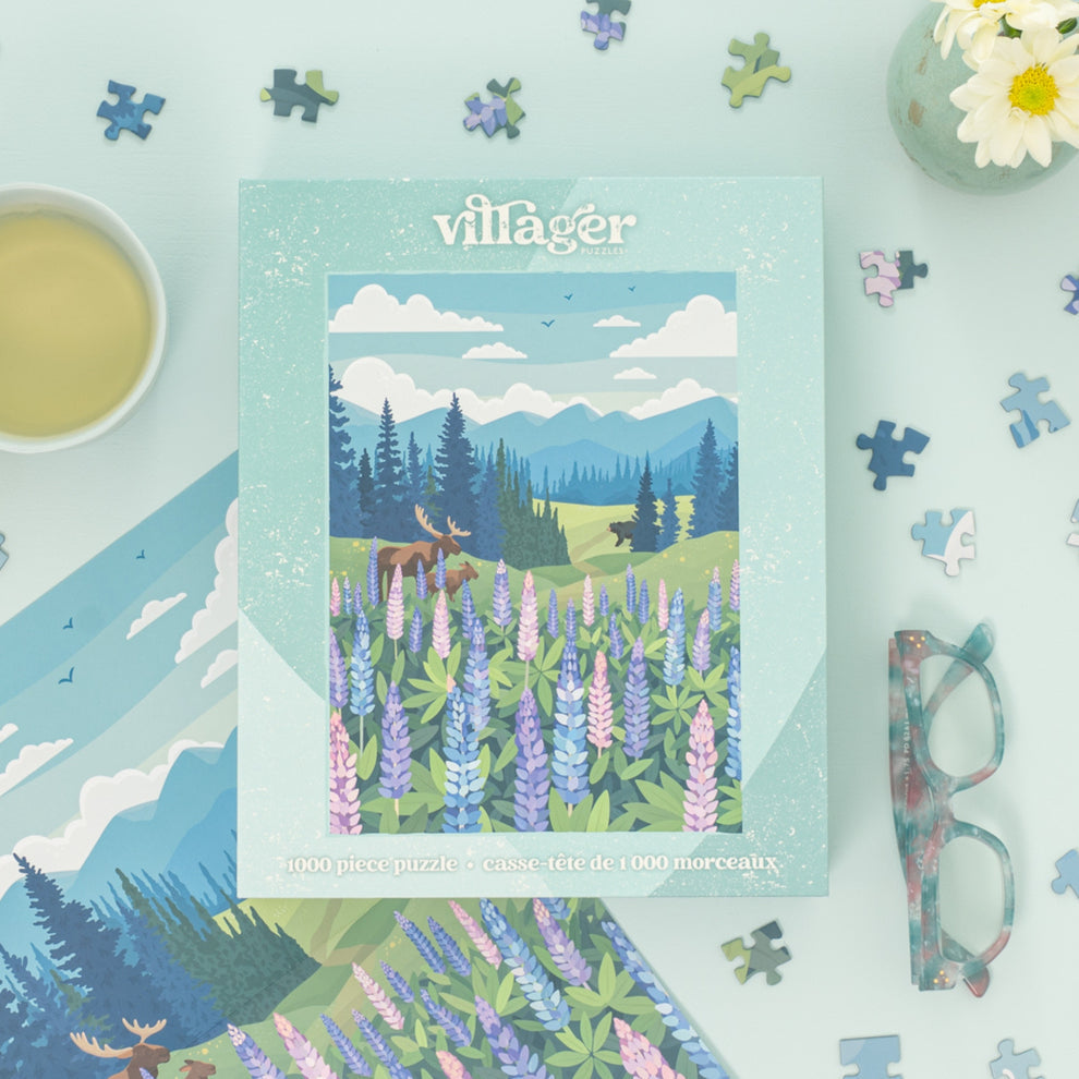 Villager | Lupines Meadow 1000-Piece Puzzle