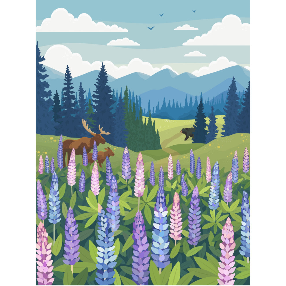Villager | Lupines Meadow 1000-Piece Puzzle